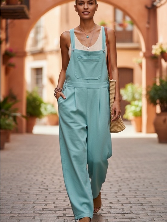 HALARA Pants - Halara XL  Aqua Athleisure with Front Pocket Wide Legs